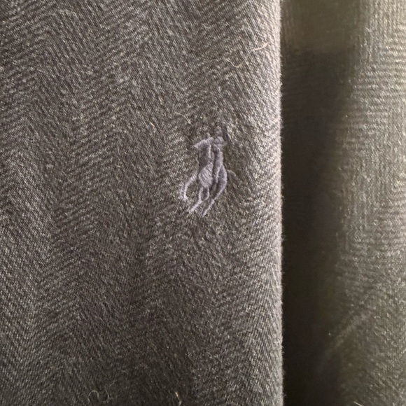 Polo Ralph Lauren Luxury Jersey Shawl Collar Pullover Navy Blue XL Quiet Luxury - Picture 4 of 8